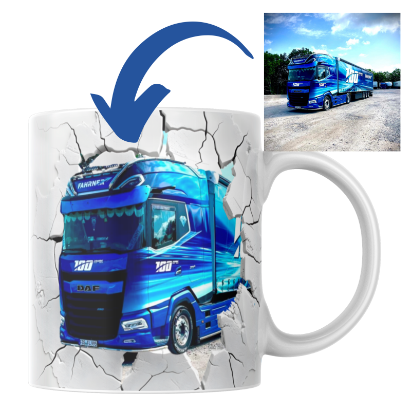 Tasse TRUCK personalisiert